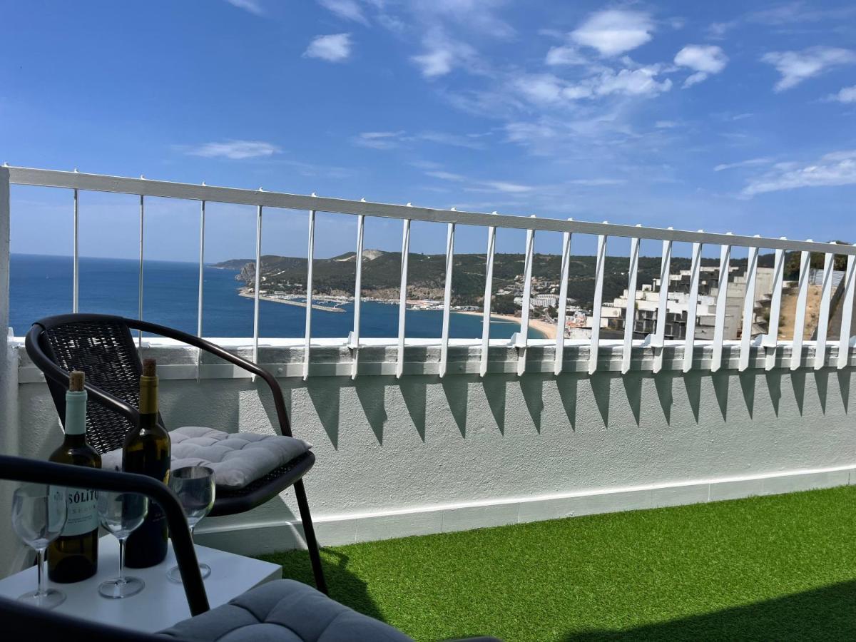 Axenic Retreat - Panoramic Ocean View, Sleeps 4, Ensuite Bathroom, New Redesign Sesimbra Extérieur photo