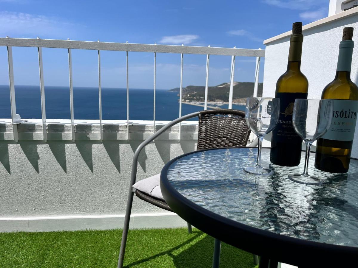 Axenic Retreat - Panoramic Ocean View, Sleeps 4, Ensuite Bathroom, New Redesign Sesimbra Extérieur photo